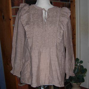 Current Air Ruffled Front Top XS NEW WITH TAG